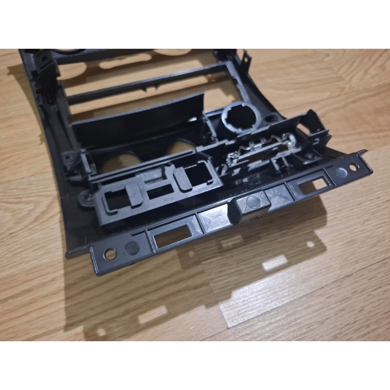 Renault Megane 2 Uyumlu Torpido Radyo Klima Çerçevesi (ANALOG) Füme