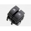 Renault Megane 2 Uyumlu OEM Ön Sol Cam Açma Butonu Çiftli GRİ - (HB&SEDAN) 2002 2010