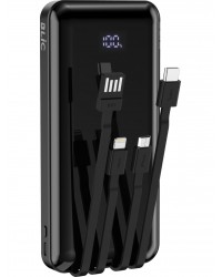 Blıc Bpb3 10.000 mAh LCD Ekranlı Powerbank | 3in1 Dahili Kablolu, 2.1A, Usb-A & Usb-C Girişli Blıc Bpb3 10.000 mAh LCD Ekranlı Powerbank | 3in1 Dahili Kablolu, 2.1A, Usb-A & Usb-C Girişli