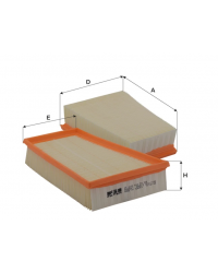 Renault Megane 2 1.6 16 Valf Uyumlu Hava Filtresi Kruger - 2002 - 2010 - HB & SEDAN Renault Megane 2 1.6 16 Valf Uyumlu Hava Filtresi Kruger - 2002 - 2010 - HB & SEDAN