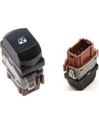 Renault Megane 2 Uyumlu Ön Sağ Cam Açma Butonu (Soketli) (HB&SEDAN) - 2002 2010