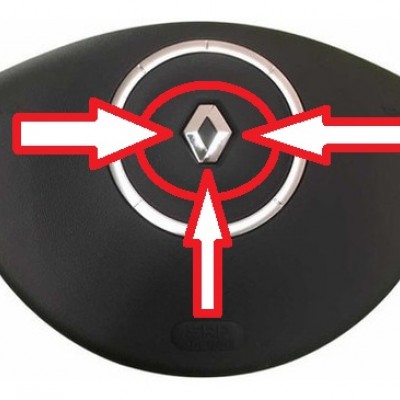 Renault Megane 2 Uyumlu Direksiyon Arması (HB&SEDAN) - 2002 - 2010  Renault Megane 2 Uyumlu Direksiyon Arması (HB&SEDAN) - 2002 - 2010
