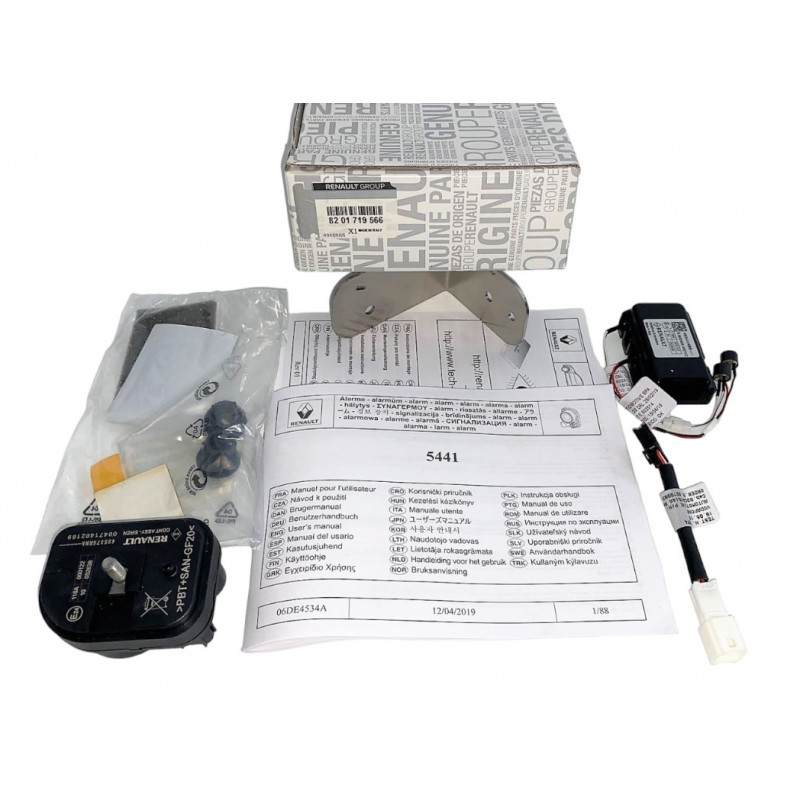 Renault Captur 2 Uyumlu Alarm Seti