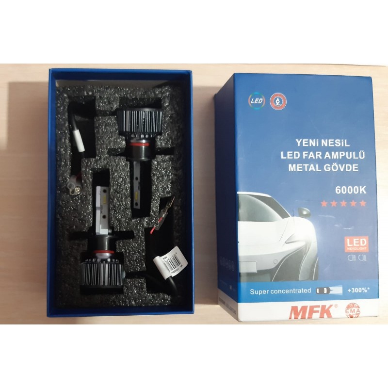 MFK YENİ NESİL LED Xenon  Csp Çipli Cree LED 6000K %+300 - SAĞ VE SOL - FULL SET