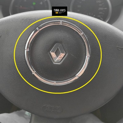 Renault Megane 2 Uyumlu FAZ 2 Direksiyon Halkası Parlak Renk (HB&SEDAN) Renault Megane 2 Uyumlu FAZ 2 Direksiyon Halkası Parlak Renk (HB&SEDAN)