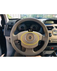 Renault Megane 2 Uyumlu FAZ 2 Direksiyon Halkası Krom Renk (HB&SEDAN)  Renault Megane 2 Uyumlu FAZ 2 Direksiyon Halkası Krom Renk (HB&SEDAN)