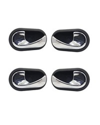 Renault Megane 2 Uyumlu 4 ADET İç Kapı Kolu YENİ NESİL PARLAK KROM - 2002 - 2010 (HB&SEDAN)  Renault Megane 2 Uyumlu 4 ADET İç Kapı Kolu YENİ NESİL PARLAK KROM - 2002 - 2010 (HB&SEDAN)