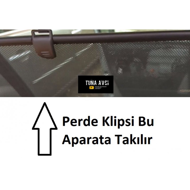 Renault Megane 2 Uyumlu Orjinal MAİS Kapı Perde Klipsi Tutacağı - (HB&SEDAN) - 2002 - 2010