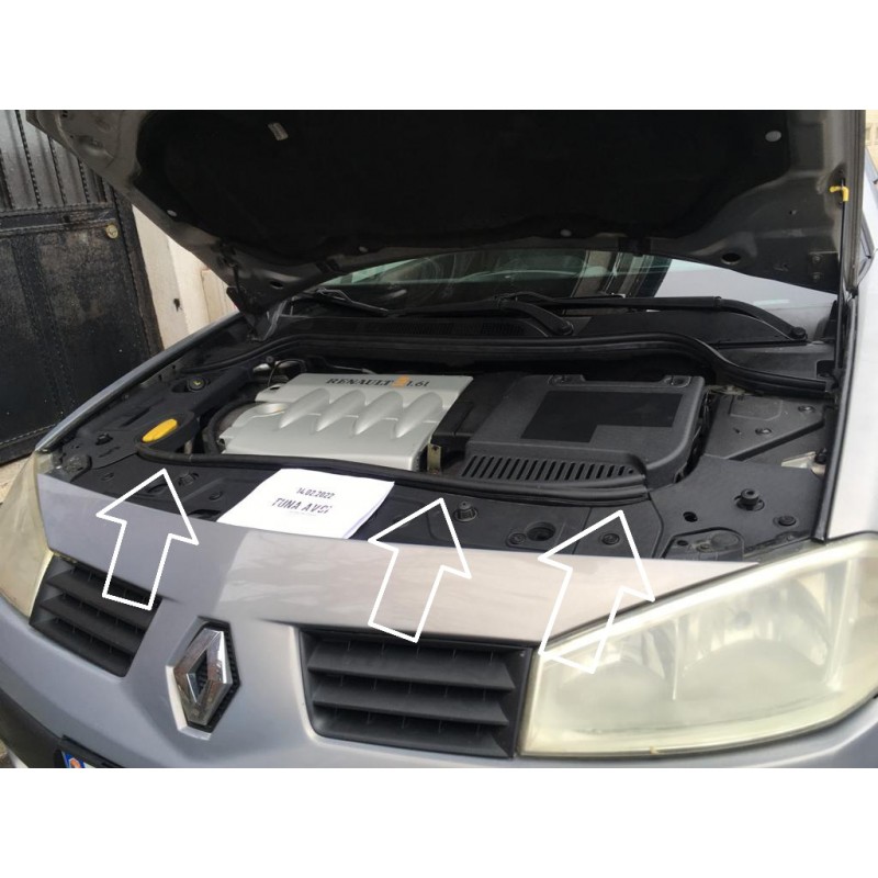 Renault Megane 2 Uyumlu Ön Panel Koruyucu Üst Fitili (TUNA AVCI ÜRETİMİDİR) HB&SEDAN 2002 - 2010