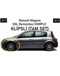 Renault Megane 2 SOL ÖN Davlumbaz (2 Parça) KOMPLE SET (KLİPSLİ) - (HB&SEDAN) - 2002 2010  Renault Megane 2 SOL ÖN Davlumbaz (2 Parça) KOMPLE SET (KLİPSLİ) - (HB&SEDAN) - 2002 2010