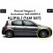 Renault Megane 2 SAĞ ÖN Davlumbaz (2 Parça) KOMPLE SET (KLİPSLİ) - (HB&SEDAN) - 2002 2010 