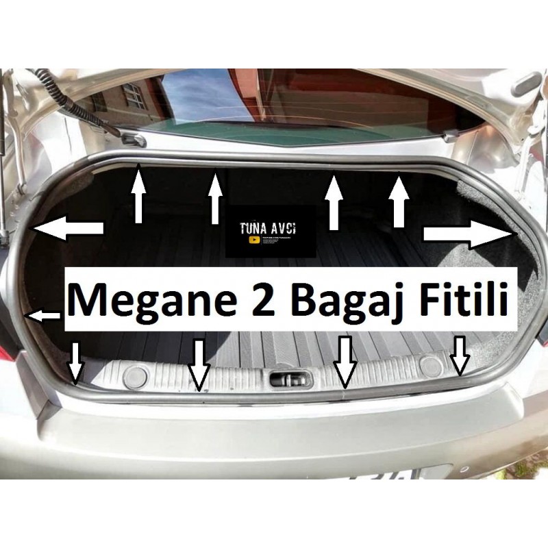 Renault Megane 2 Orjinal MAİS Sedan Bagaj Fitili - 2002 2010 - (TUNA AVCI)