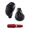 Renault Megane  2 Uyumlu Yeni Nesil Vites Topuzu ve Körüğü - FULL SET - (PİANO BLACK) - HB&SEDAN - 2002 - 2010