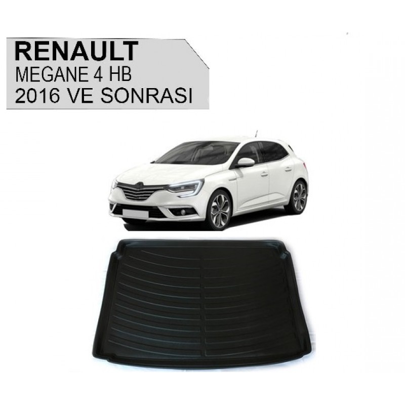 Renault Megane 4 HB Uyumlu 3D Bagaj Havuzu - (2016 - 2022)